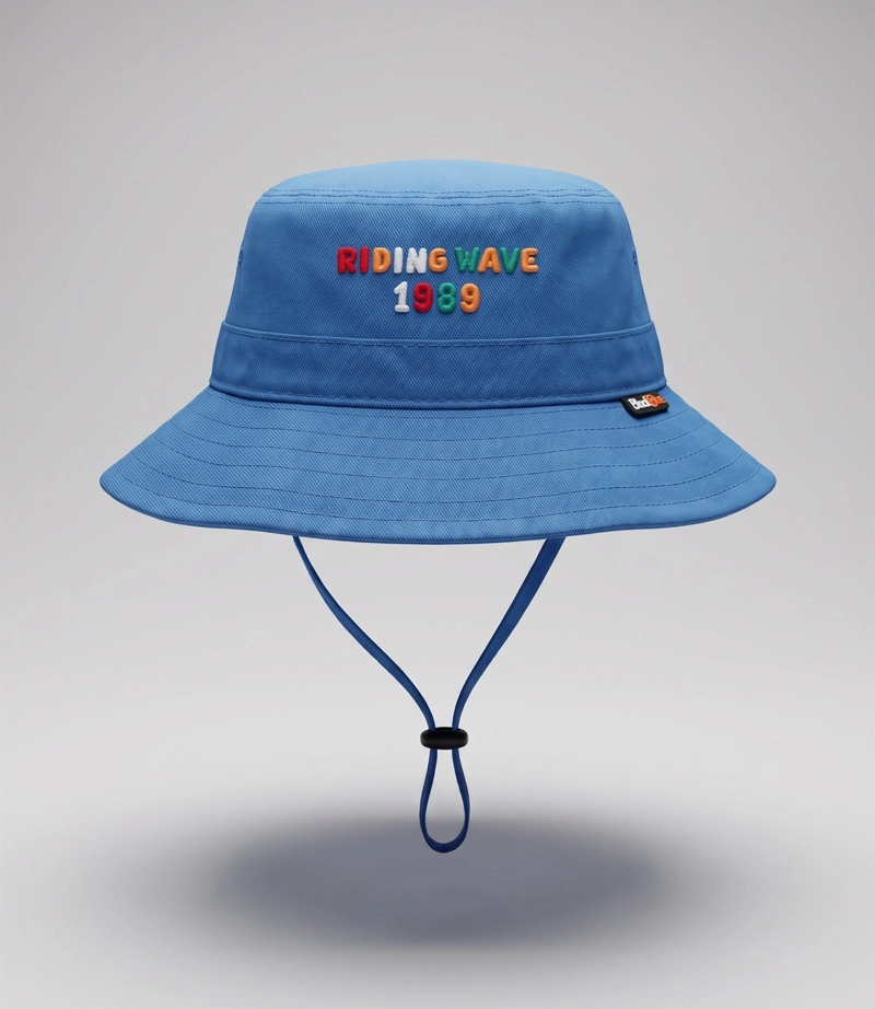 GORRO NIÑO BUCKET B91621270258 AZUL BLACK AND BLUE - 1