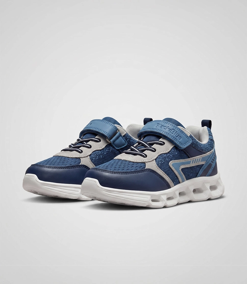 ZAPATILLA NIÑO CON LUCES B41391270358 AZUL BLACK AND BLUE - 1