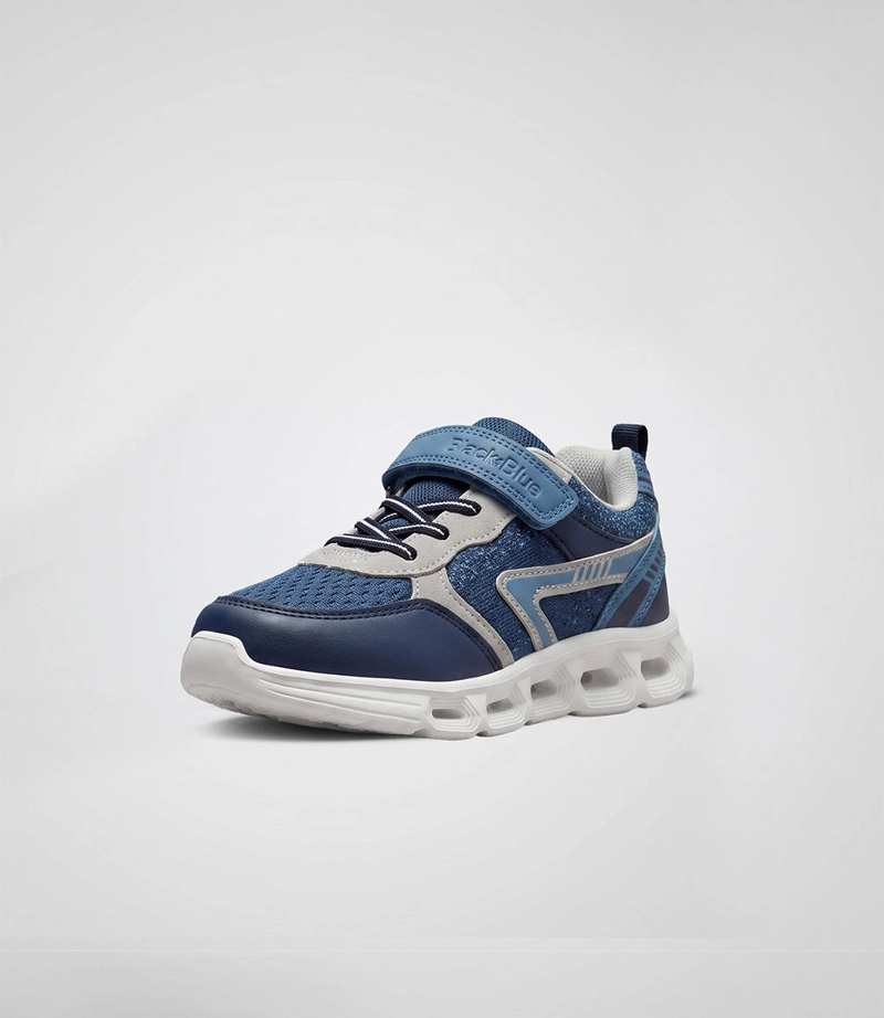 ZAPATILLA NIÑO CON LUCES B41391270358 AZUL BLACK AND BLUE - 3