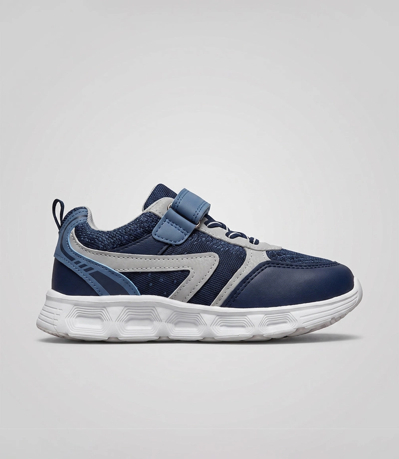 ZAPATILLA NIÑO CON LUCES B41391270358 AZUL BLACK AND BLUE - 4