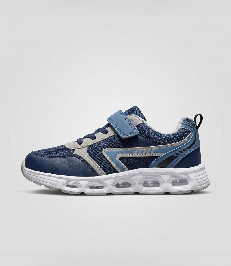 ZAPATILLA NIÑO CON LUCES B41391270358 AZUL BLACK AND BLUE - 5