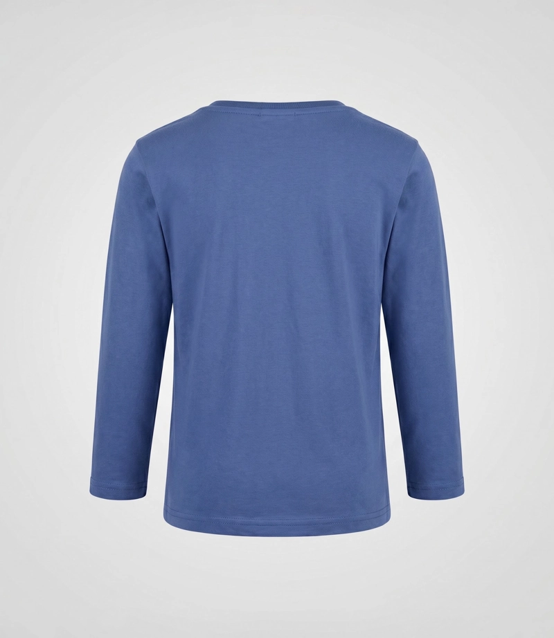 POLERA MANGA LARGA BEBE  B12011270560 AZUL  BLACK AND BLUE - 3