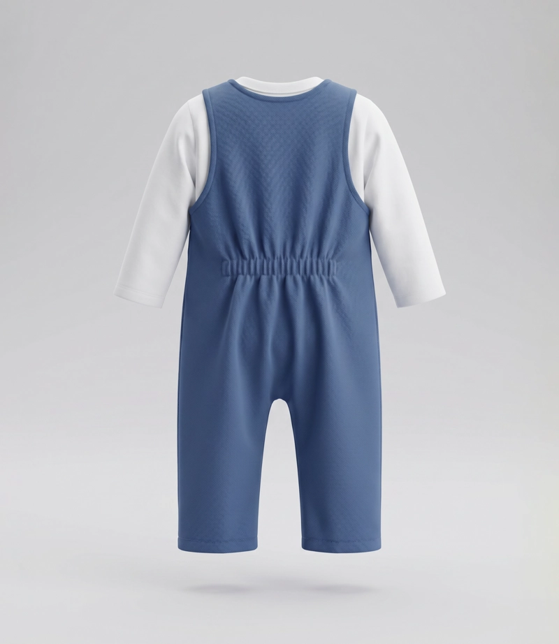 CONJUNTO RECIEN NACIDO  B13221270358 AZUL BLACK AND BLUE - 2