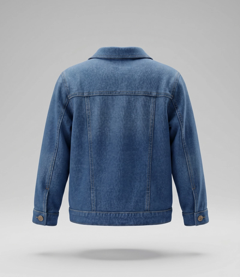 CHAQUETA BEBE  B12071270109 DENIM AZUL BLACK AND BLUE - 3