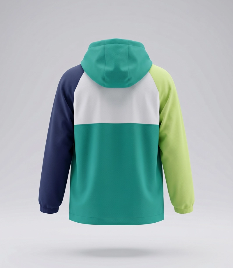 CHAQUETA BEBE CON CAMALEON B12071270224 VERDE BLACK AND BLUE - 3