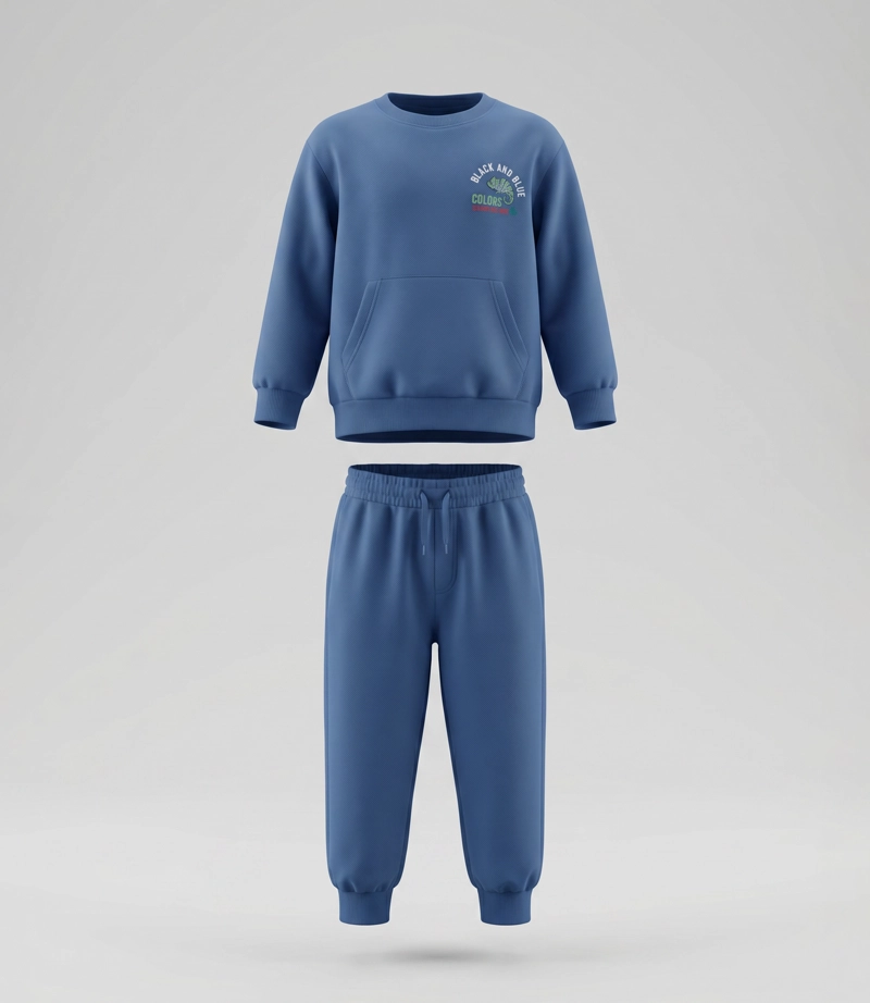 BUZO NIÑO CON CAMALEON B11191270258 AZUL BLACK AND BLUE - 1