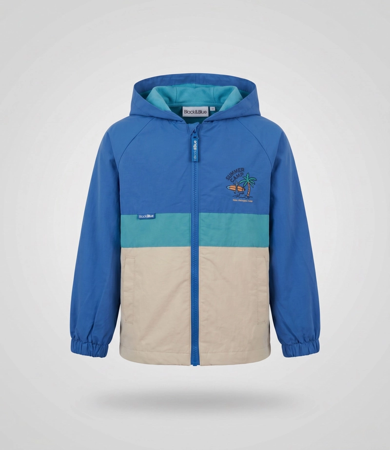 CHAQUETA BEBE SUMMER FUN B12071270358 AZUL BLACK AND BLUE - 2