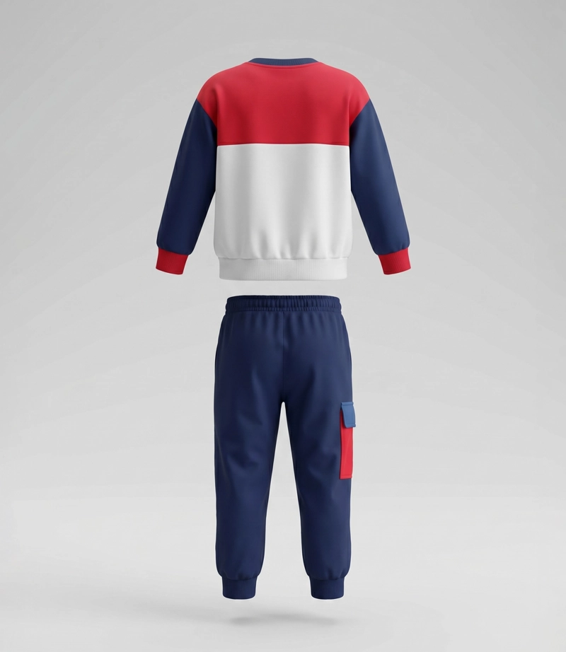 BUZO BEBE CON CAMALEON B12191270168 ROJO BLACK AND BLUE - 3