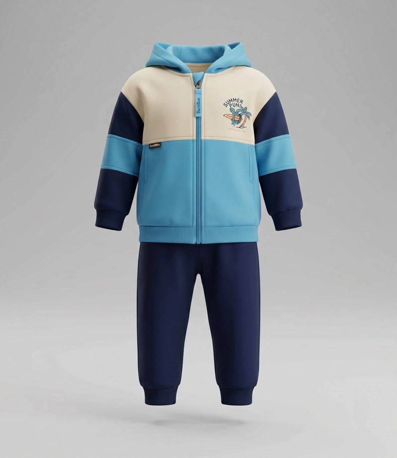 BUZO BEBE SUMMER FAN B12191270259 AZUL MARINO BLACK AND BLUE - 1