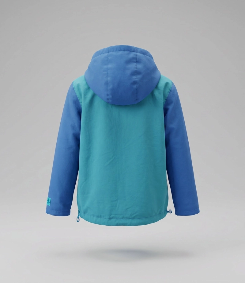 CHAQUETA NIÑO COLOR BLOCK B11071270358 AZUL BLACK AND BLUE - 3