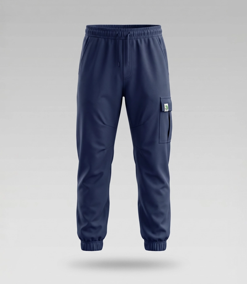 PANTALON NIÑO JOGGER B11121270158 AZUL BLACK AND BLUE - 1
