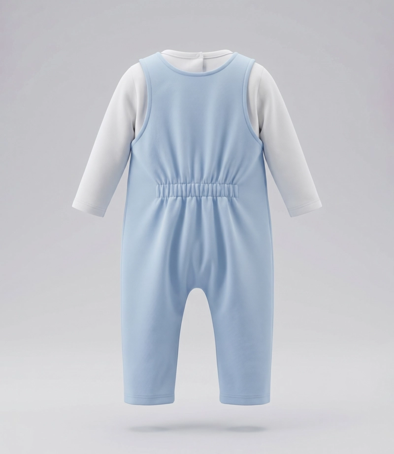 CONJUNTO RECIEN NACIDO  B13221270361 CELESTE BLACK AND BLUE - 2