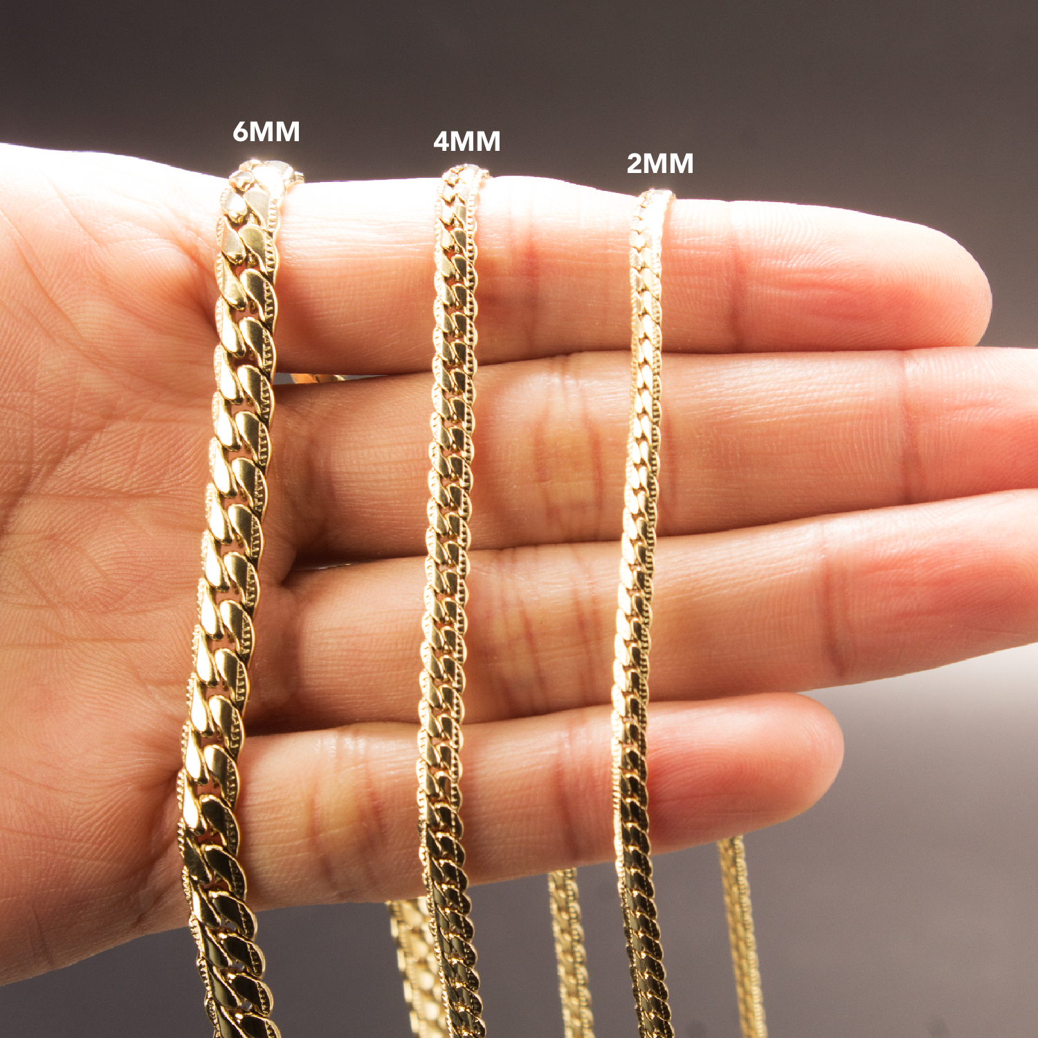CADENA JOYERIA Y RELOJ ZO ORO LAMINADO 18K SERPIENTE GRABADA 2MM/65CM BROCHE LANGOSTA - 2