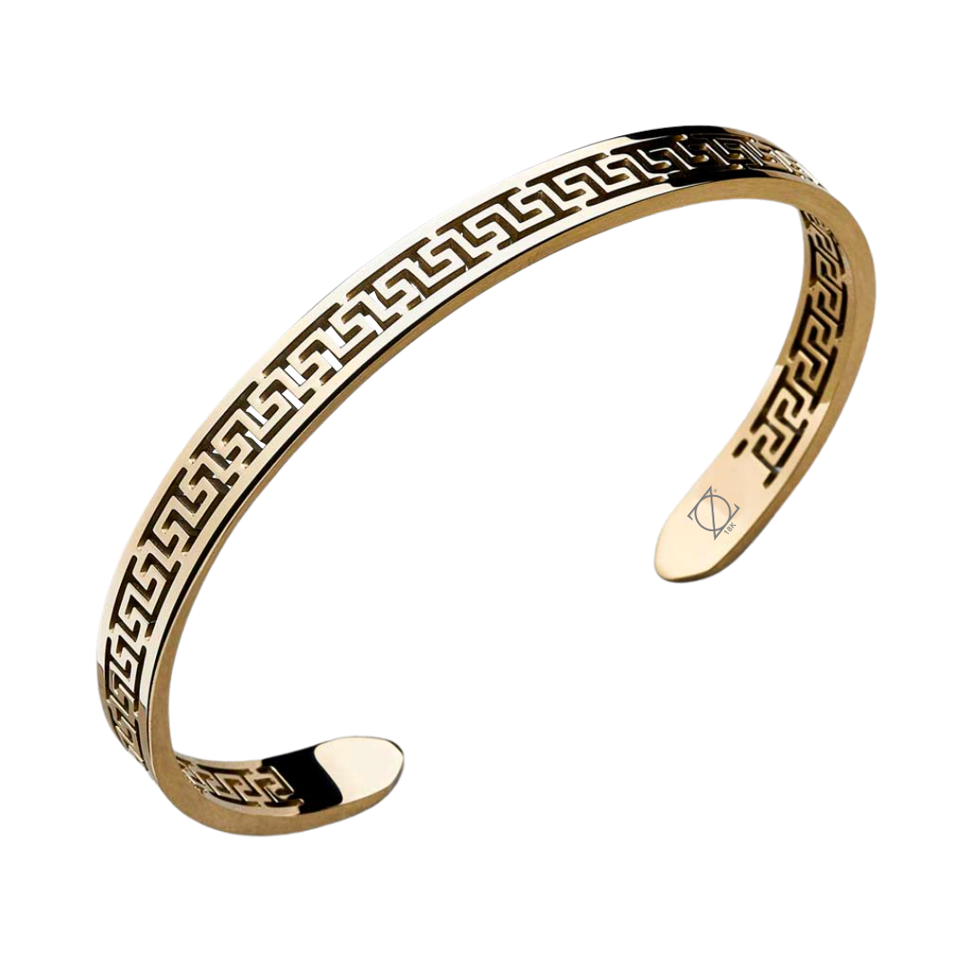 BRAZALETE JOYERIA Y RELOJ ZO CALADO ORO 18K LAMINADO ZO JOYERIA Y RELOJ - 1