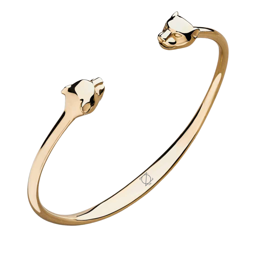 BRAZALETE JOYERIA Y RELOJ ZO PANTERA ORO 18K LAMINADO ZO JOYERIA Y RELOJ - 1