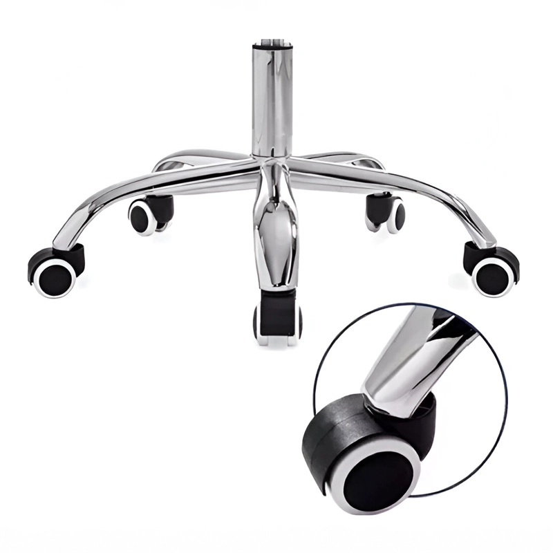 SILLA ESCRITORIO BASIC STORE NIZA CROME MADERA NEGRO - 3