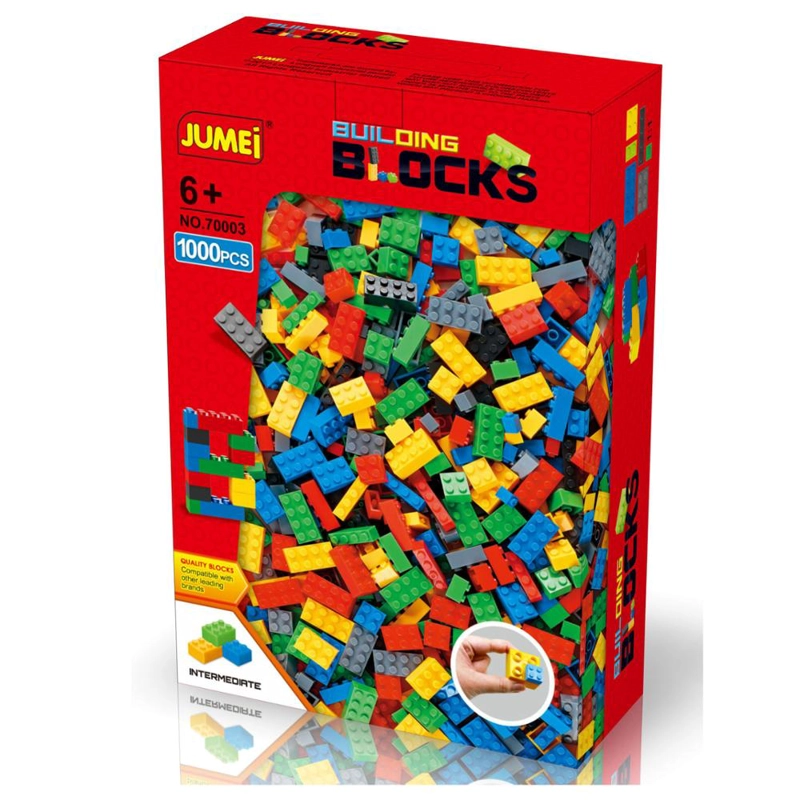 BLOQUES TIPO LEGO 1000 PIEZAS DE CONSTRUCCION - 1