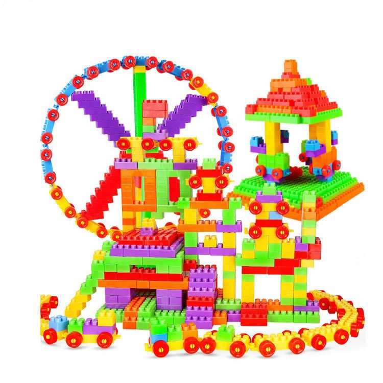 BLOQUES DE CONSTRUCCIÓN MULTICOLOR 300 PIEZAS - 3