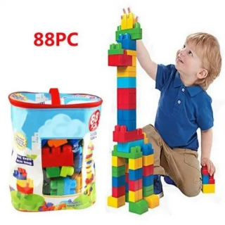 BLOQUES DE CONSTRUCCIÓN MULTICOLOR BOLSA CLÁSICA GRANDES - 1