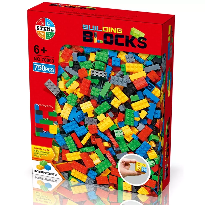 BLOQUES TIPO LEGO 750 PIEZAS DE CONSTRUCCION - 1