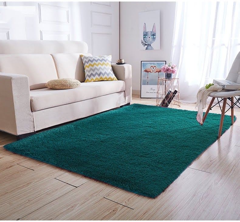ALFOMBRA ANGELES DEL HOGAR SHAGGY PELUDA PASILLERA 55 X 200 CM - 1
