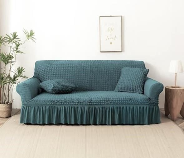 FUNDA CUBRE SILLON SOFA CUADRILLE TURCO 2 CUERPOS - 1