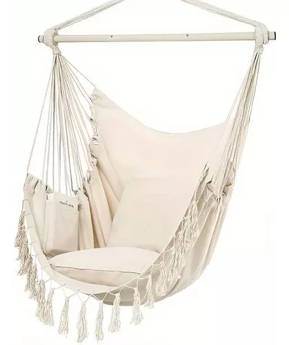 SILLA HAMACA COLGANTE COLUMPIO PARA JARDIN - 1