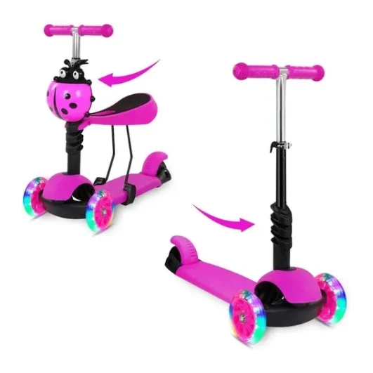 SCOOTER MONOPATÍN 3 EN 1 AJUSTABLE NIÑO/NIÑA - 1