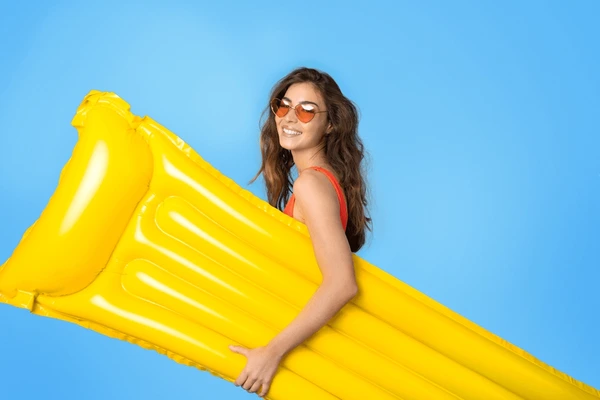 CAMA INFLABLE ANGELES DEL HOGAR PISCINA MATERIAL RESISTENTE - 2