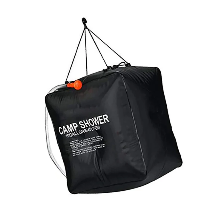 MOCHILERA DUCHA PORTATIL PARA VIAJES CAMPING 40L - 4