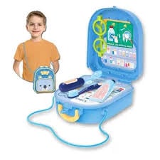 MOCHILAS DE JUGUETES ANGELES DEL HOGAR SET DE PICNIC JUEGO OFICIOS PARA NIÑOS - 1