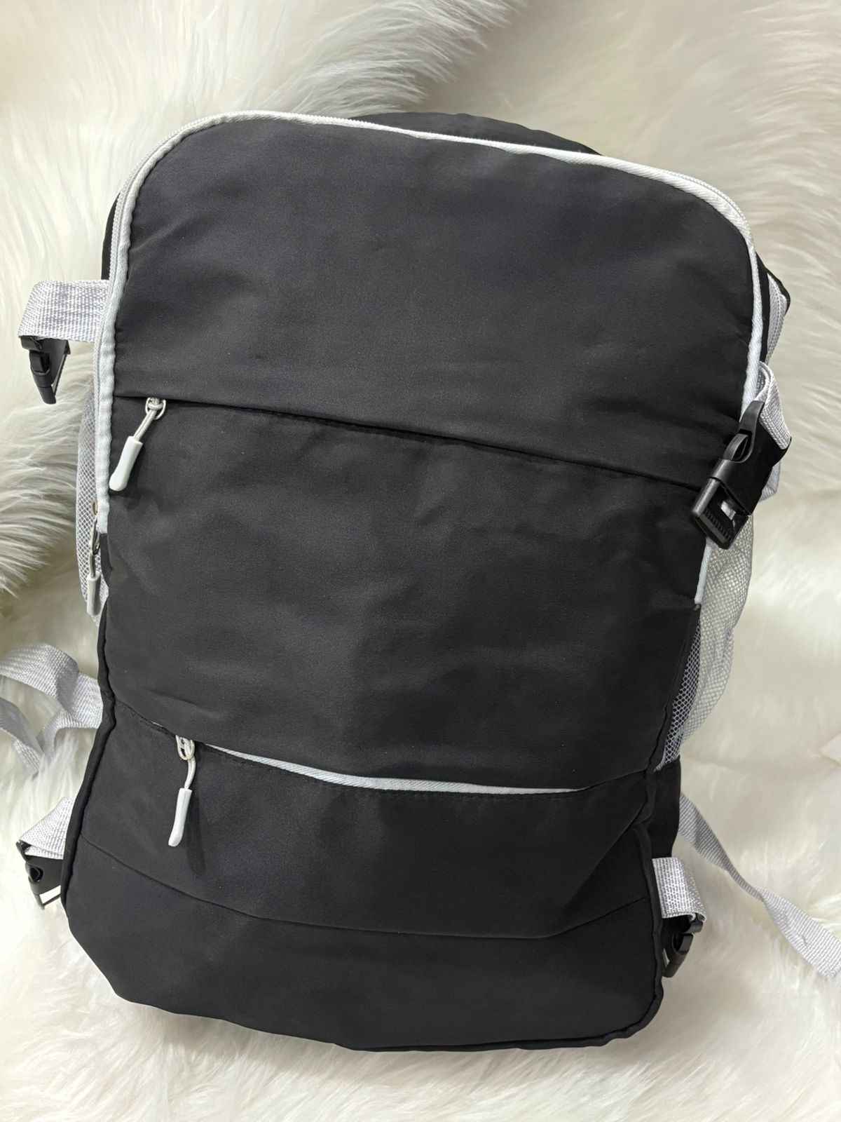 MOCHILA VIAJE NOTEBOOK GRANDE BOLSO IMPERMEABLE EXTENSIBLE - 1