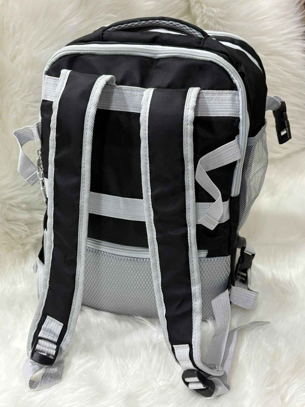 MOCHILA VIAJE NOTEBOOK GRANDE BOLSO IMPERMEABLE EXTENSIBLE - 2
