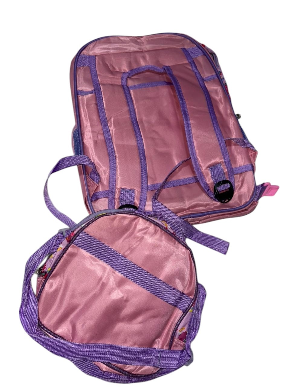 MOCHILA CON LONCHERA ESCOLAR INFANTIL 3D - 2