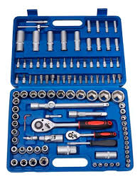 SET LLAVES ANGELES DEL HOGAR CAJA TUBOS PUNTAS COMBINADAS 92 PIEZAS - 1