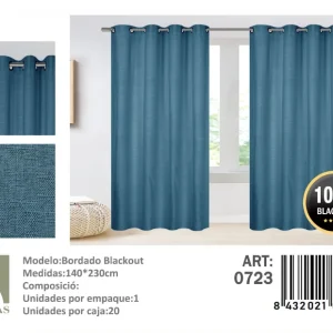 CORTINAS BLACKOUT PACK 2 PAÑOS 140×230 - 1