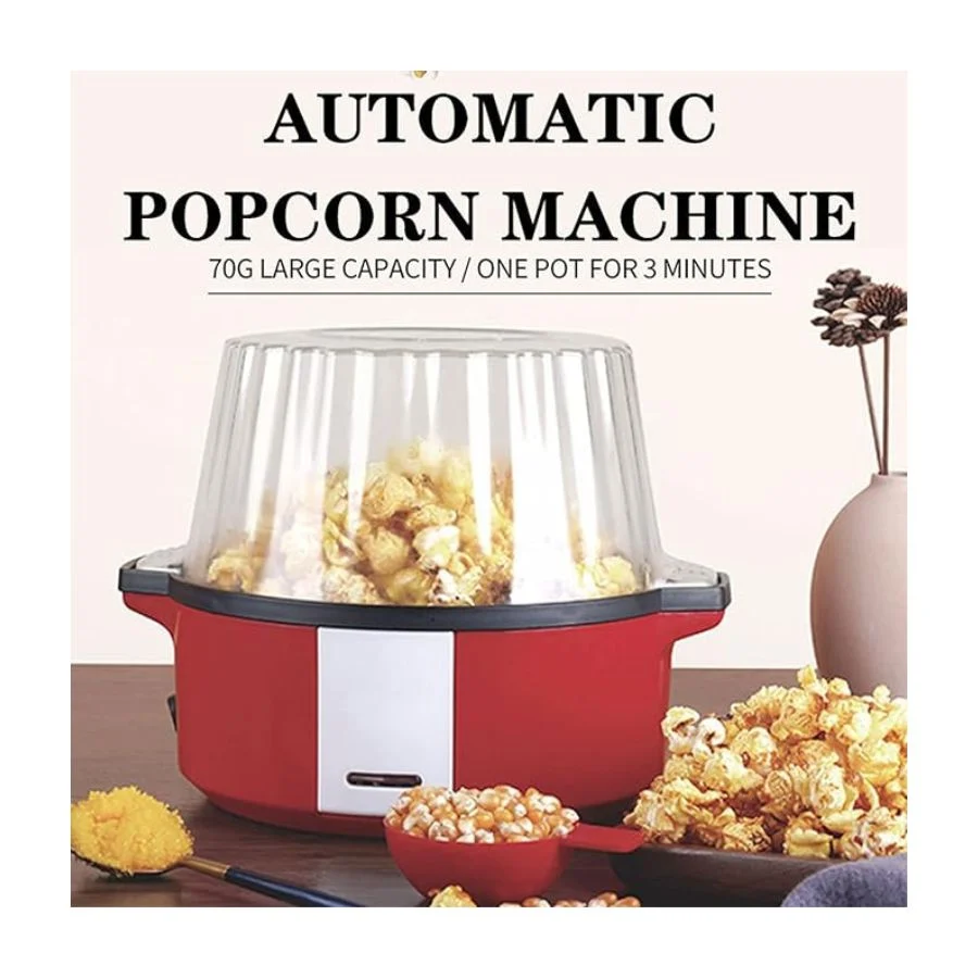 MAQUINA ELÉCTRICA PARA HACER PALOMITAS DE MAÍZ 700W PORTÁTIL - 3