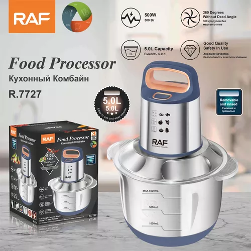 PROCESADORA DE ALIMENTOS MULTIFUNCIONAL PARA EL HOGAR - 2