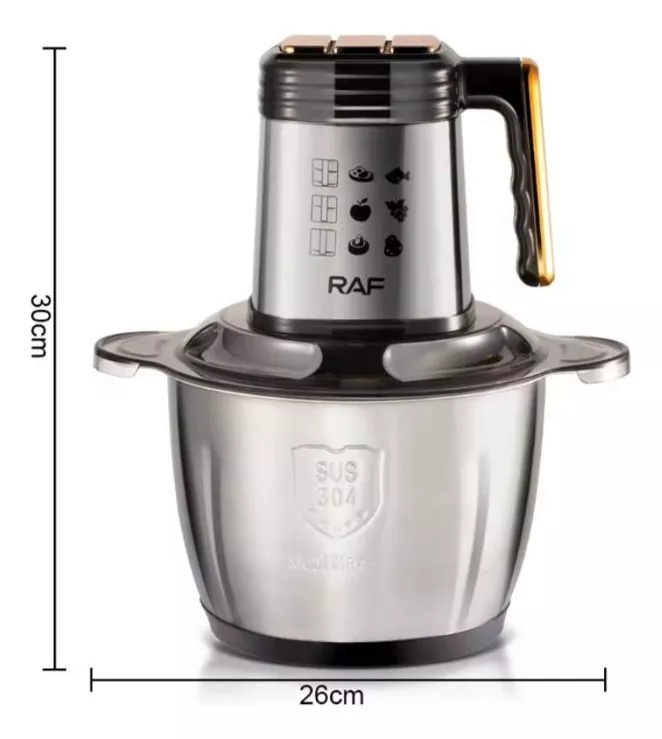 PROCESADOR DE ALIMENTOS DE ALTA CALIDAD 3L 300W - 3