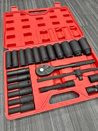 SET DADOS DE IMPACTO 3/4 HEXAGONALES 22 PIEZAS TEKTON - 1