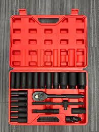 SET DADOS DE IMPACTO 3/4 HEXAGONALES 22 PIEZAS TEKTON - 2