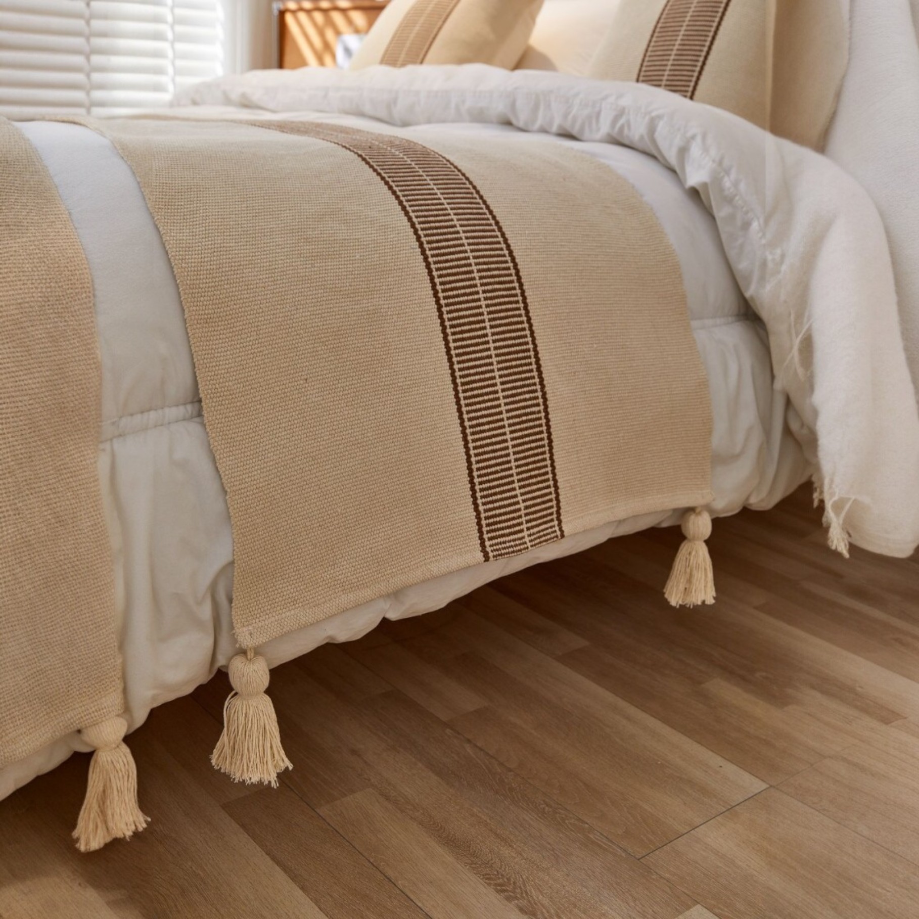 PIECERA CROCHE TEJIDA 60X210CM - 1