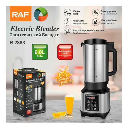 LICUADORA JUGUERA INDUSTRIAL DE 6 LITROS 1500W - 1