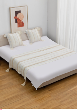 PIECERA SOLA BORDADA 70X210CM - 1