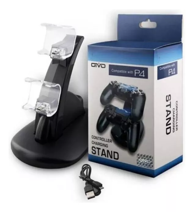 ANGELES DEL HOGAR CARGADOR DUAL PARA CONTROL PS4