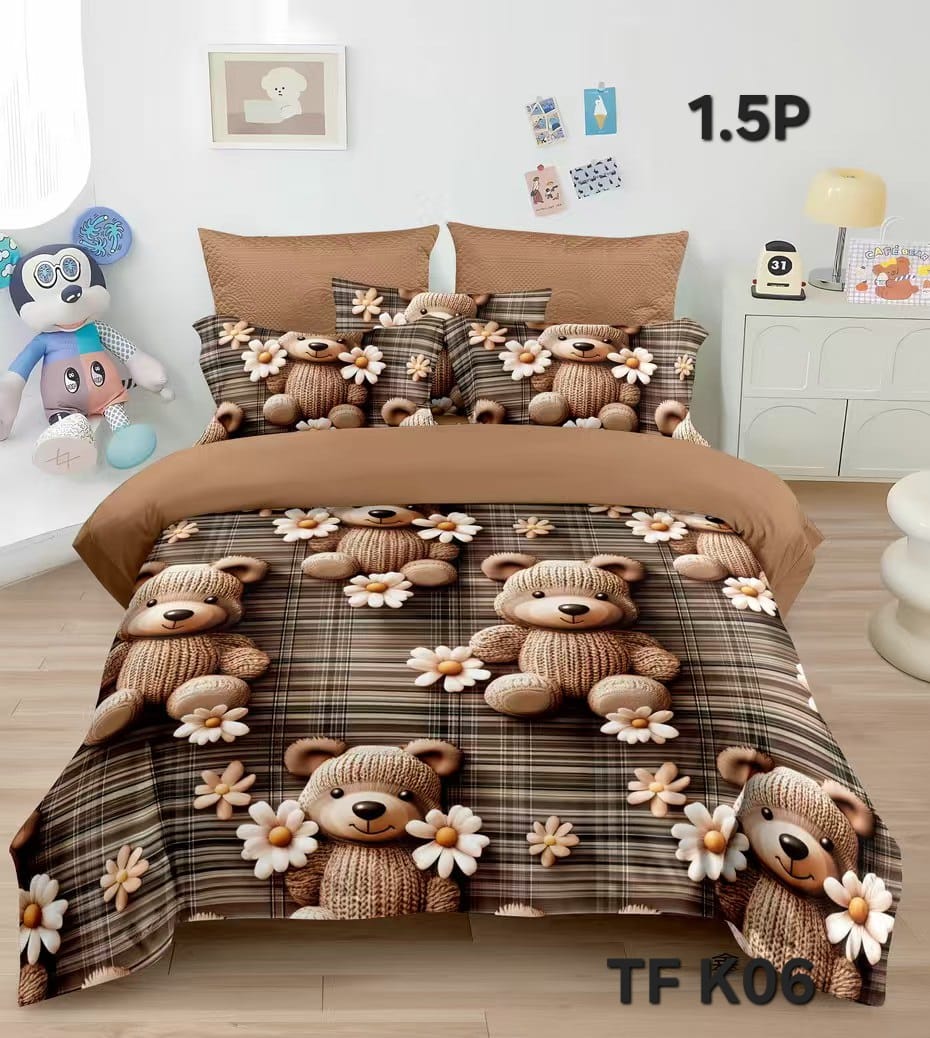CUBRECAMA QUILT DE VERANO 5D INFANTIL 1.5CM - 1