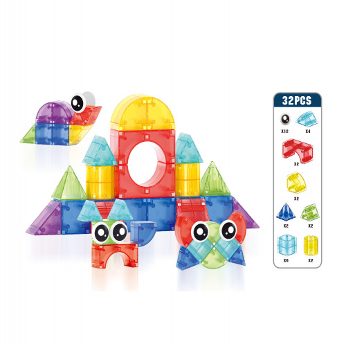 JUEGO DE BLOQUES MAGNETICOS 32PZS - 2