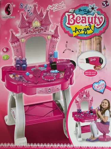 TOCADOR PARA NIÑAS DE SET DE JUGUETE MAQUILLAJE PARA NIÑAS - 1