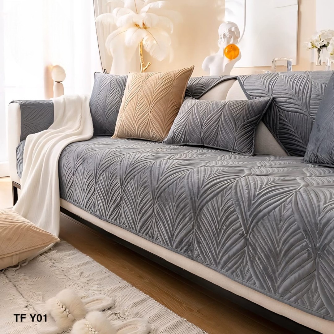 FUNDA DE SOFA MAT BORDADOS 1C 70X70CM - 1
