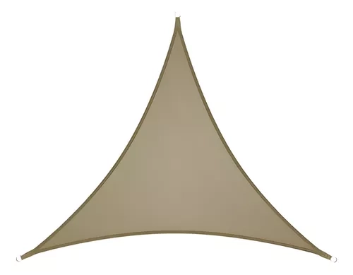 TOLDO VELA TRIANGULAR MALLA SOMBRA 6X6X6 M - 1